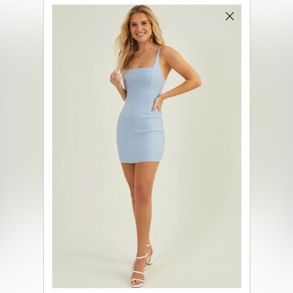 New with tags altard state Angelica square neck mini dress